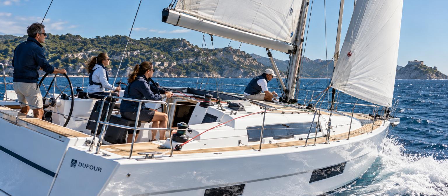 Stage de Voile : Apprentissage 