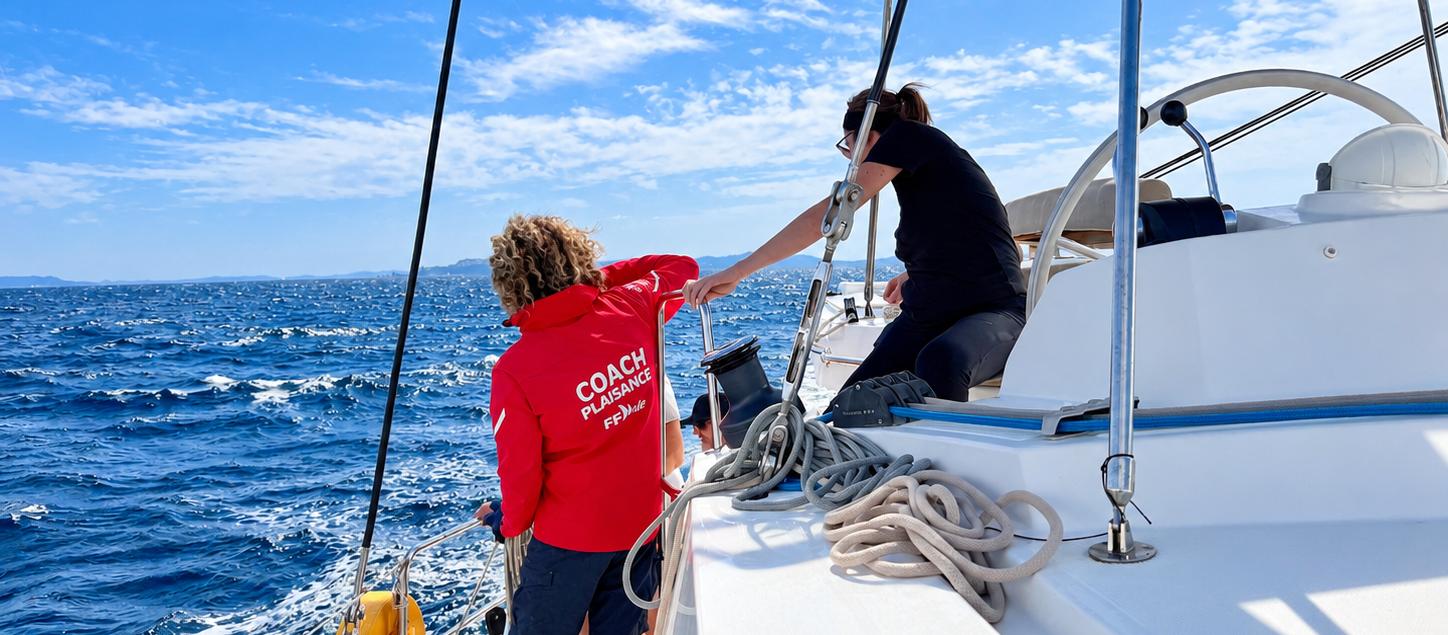 Stage de voile : Apprentissage